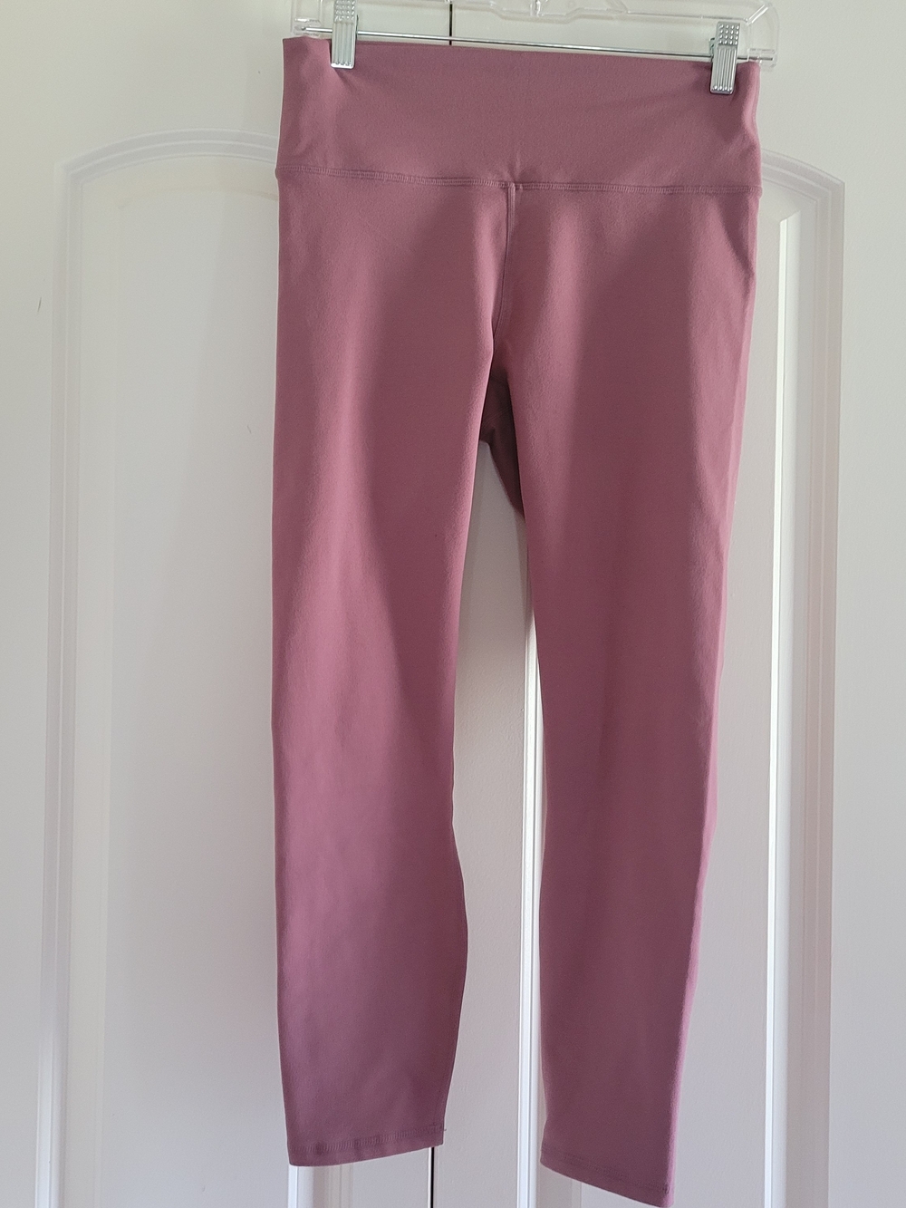 Fabletics Womens High-Waist Leggings in Dusty Rose